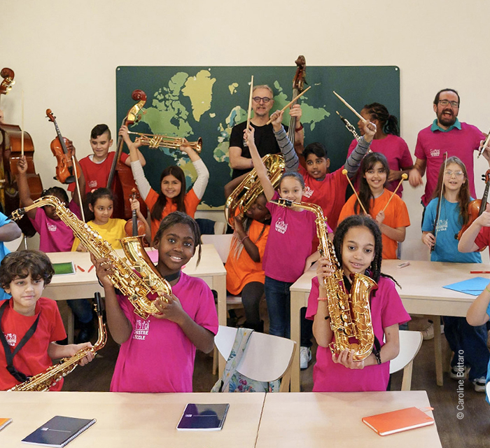 Orchestre à l'école